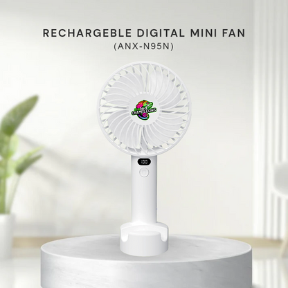 NxLed Chameleons Digital Mini Fan (ANX-N95N)