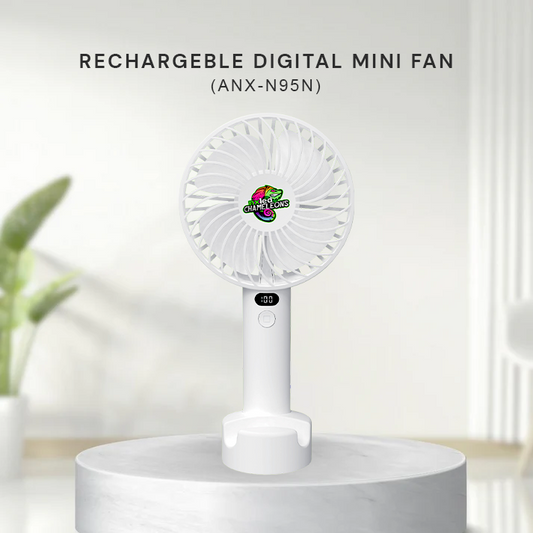 Nxled chameleons digital mini fan (ANX-N95N)