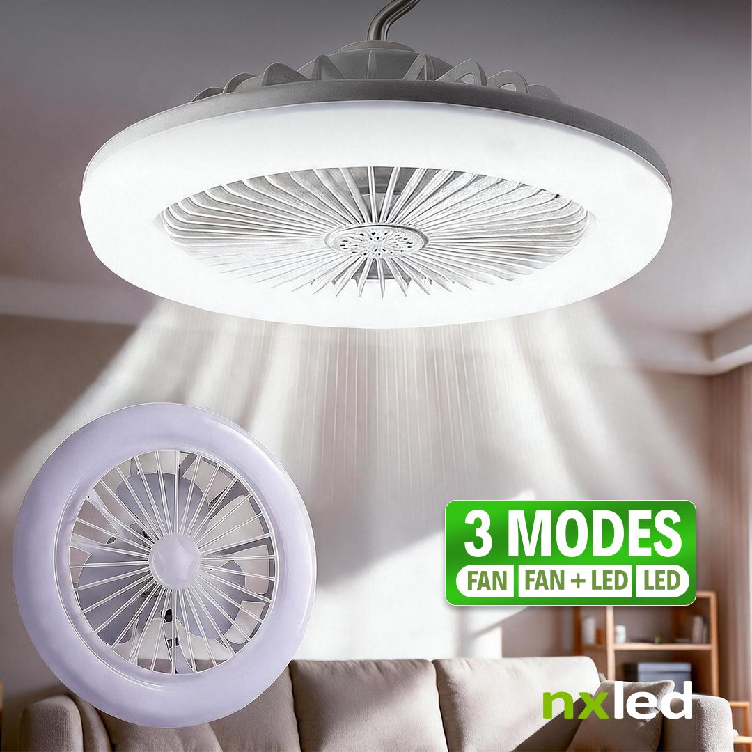 Nxled Solar Power Fan Light Kit (ANX-SFK1)