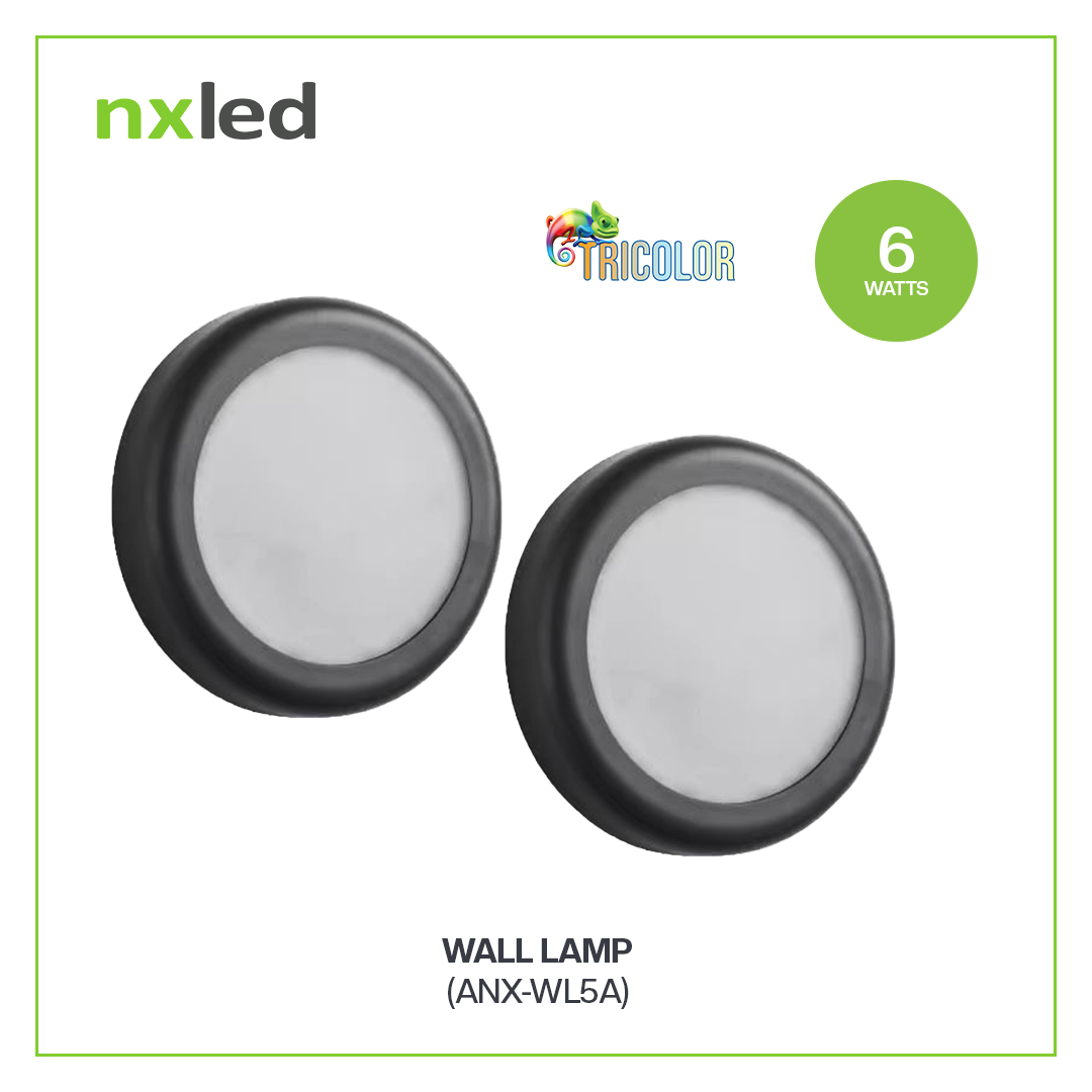 Nxled Tricolor Wall Lamp Value Pack  (ANX-WL5A)