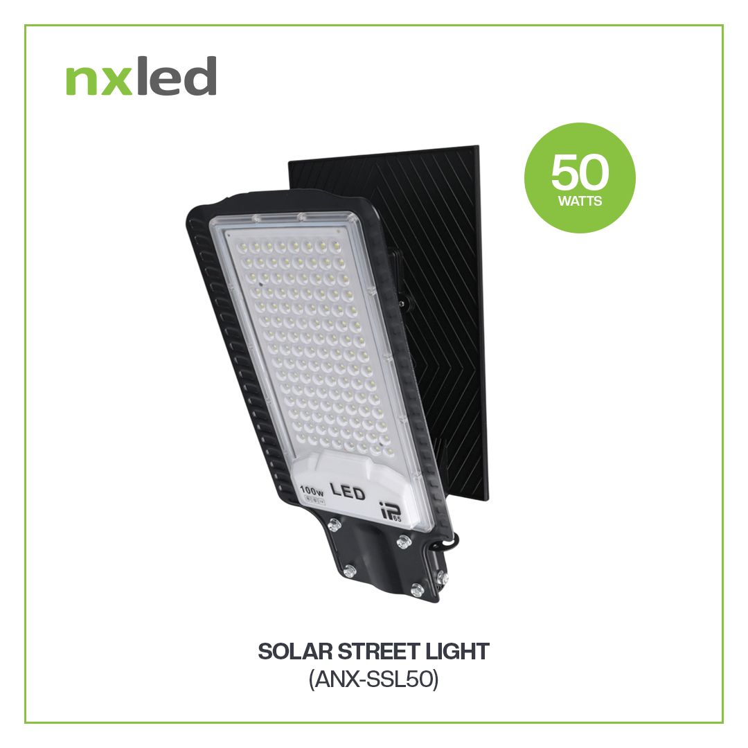 Nxled Solar Streetlight 50W (ANX-SSL50)