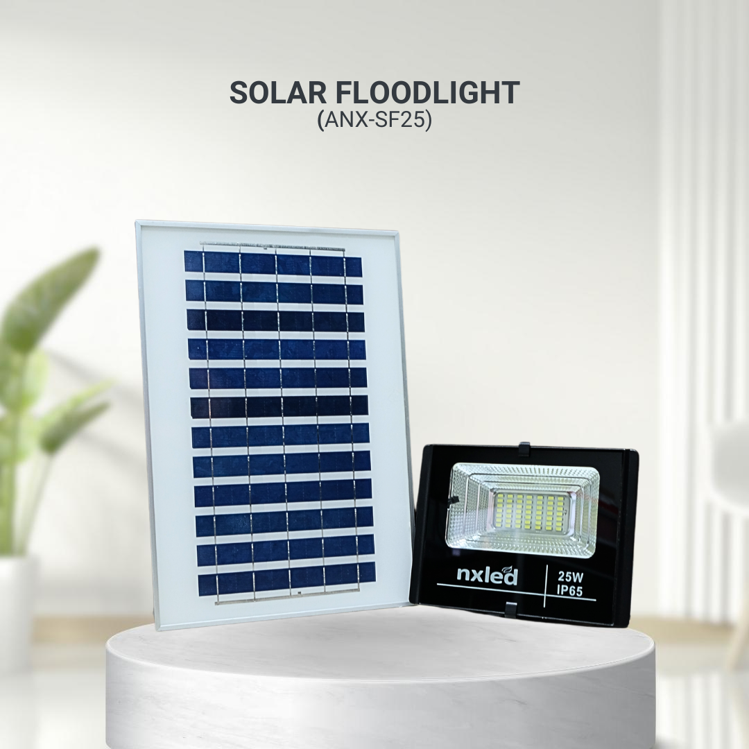 Nxled 25W Solar Floodlight (ANX-SF25)