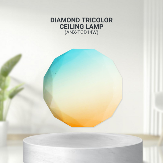 Nxled Tri-color Decorative Ceiling Lamp (ANX-TCD14W)