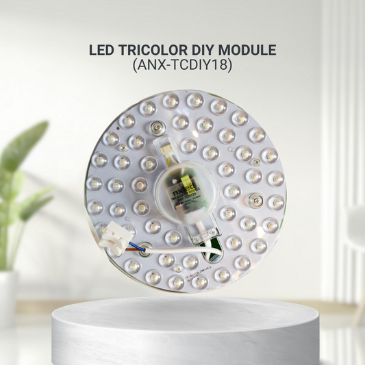 Nxled 18W Tri-Color DIY Lens Module Square Ceiling Lamp (ANX-TCDIY18)