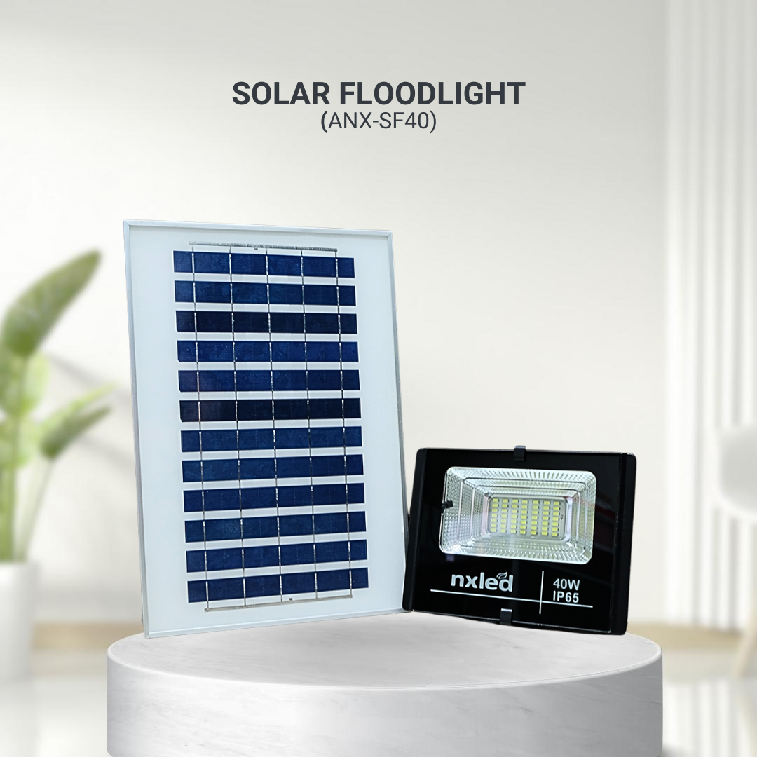 Nxled 40W Solar Floodlight (ANX-SF40)