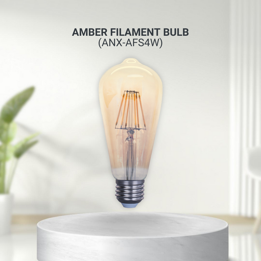 Nxled Amber Filament Bulb (ANX-AFS4W)