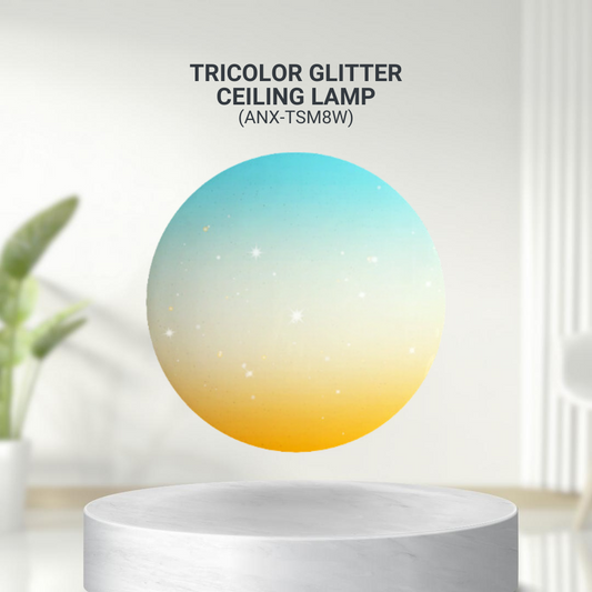 Nxled Tri-color Decorative Ceiling Lamp (ANX-TSM8W)