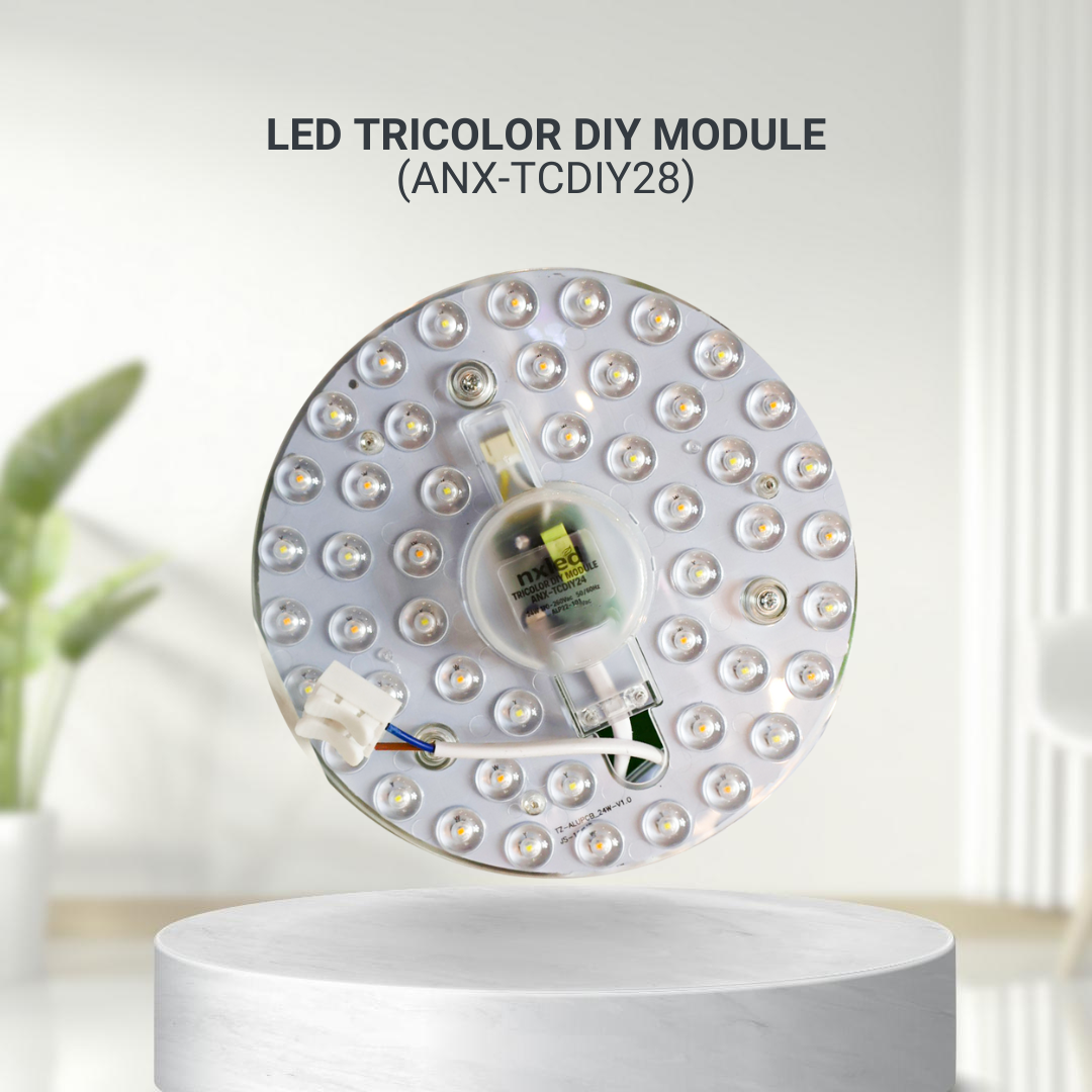Nxled 28W Tri-Color DIY Module Round (ANX-TCDIY28)