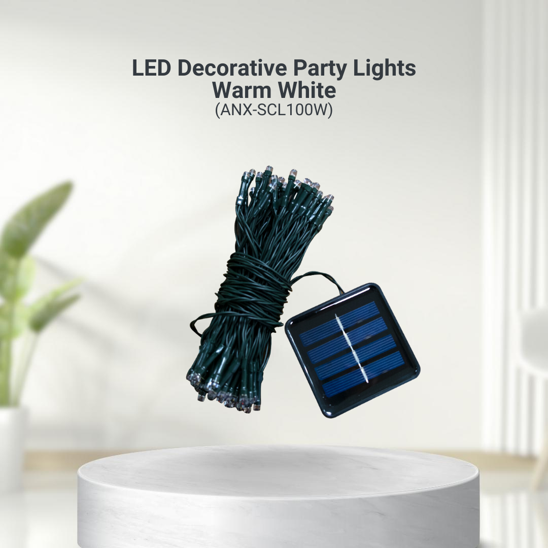 Nxled LED Decorative Party Lights Warm White (ANX-SCL100W)