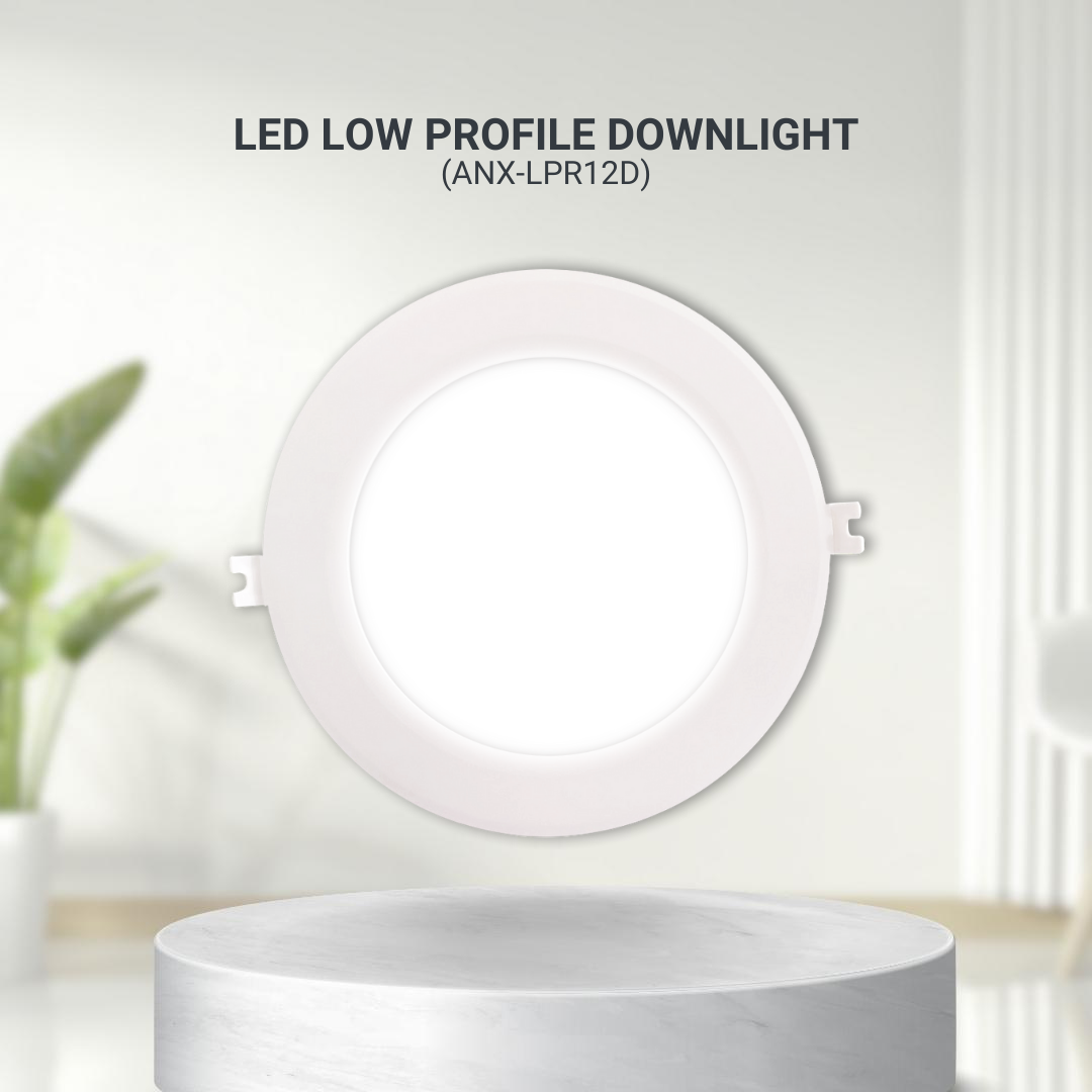 Nxled 12W LED Low Profile Downlight (ANX-LPR12D)