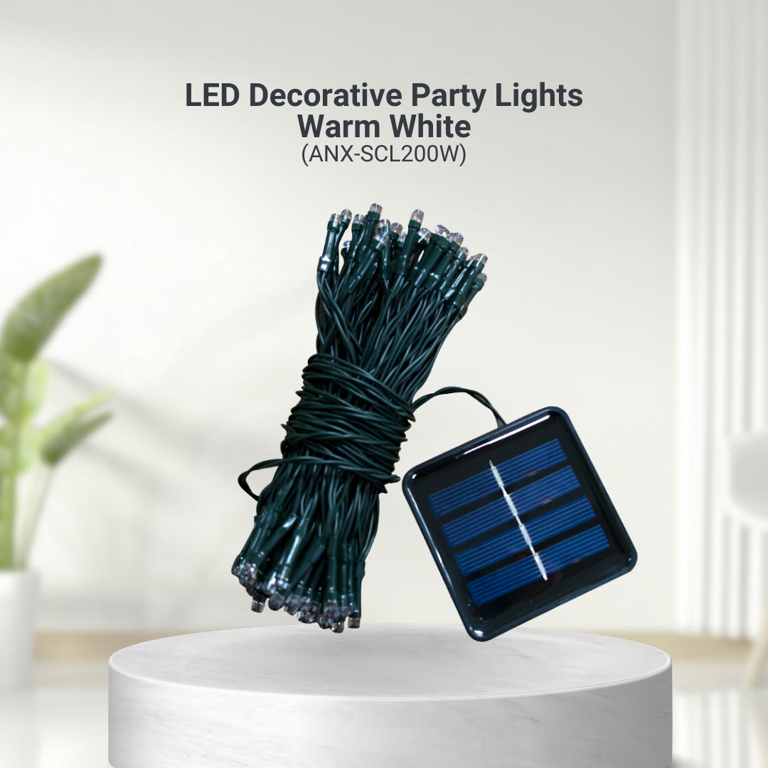 Nxled LED Decorative Party Lights Warm White 22m (ANX-SCL200W)