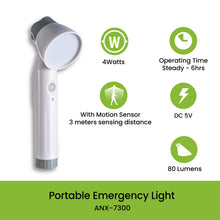 CLEARANCE SALE: Nxled Portable Emergency Light with Motion Sensor (ANX-3800)