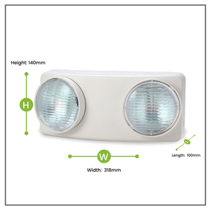 Nxled 4W  Emergency Light (ANXCS503) + FREE Nxled 7W Solar Emergency Bulb - Daylight (ANX-SEMB7W)