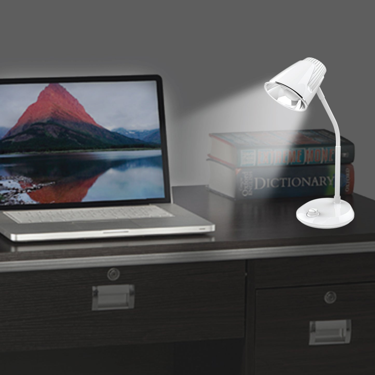 CLEARANCE SALE: Nxled 4W Tri-Color Desk Lamp (ANX-DL7793)