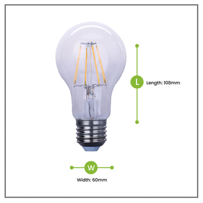 NxLedNxled Filament Bulb (ANX-FILB4DL)
Key Features:
Nxled Filament Bulb (ANX-FILB4DL)


4W, 6500K, Daylight, 380 lumens
E27, 60x108mm, 25,000HRS
220-240VAC 50/60Hz
BulbsNXLED