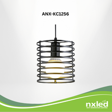ANX-KC1256 Industrial Cage Pendant Light – E27