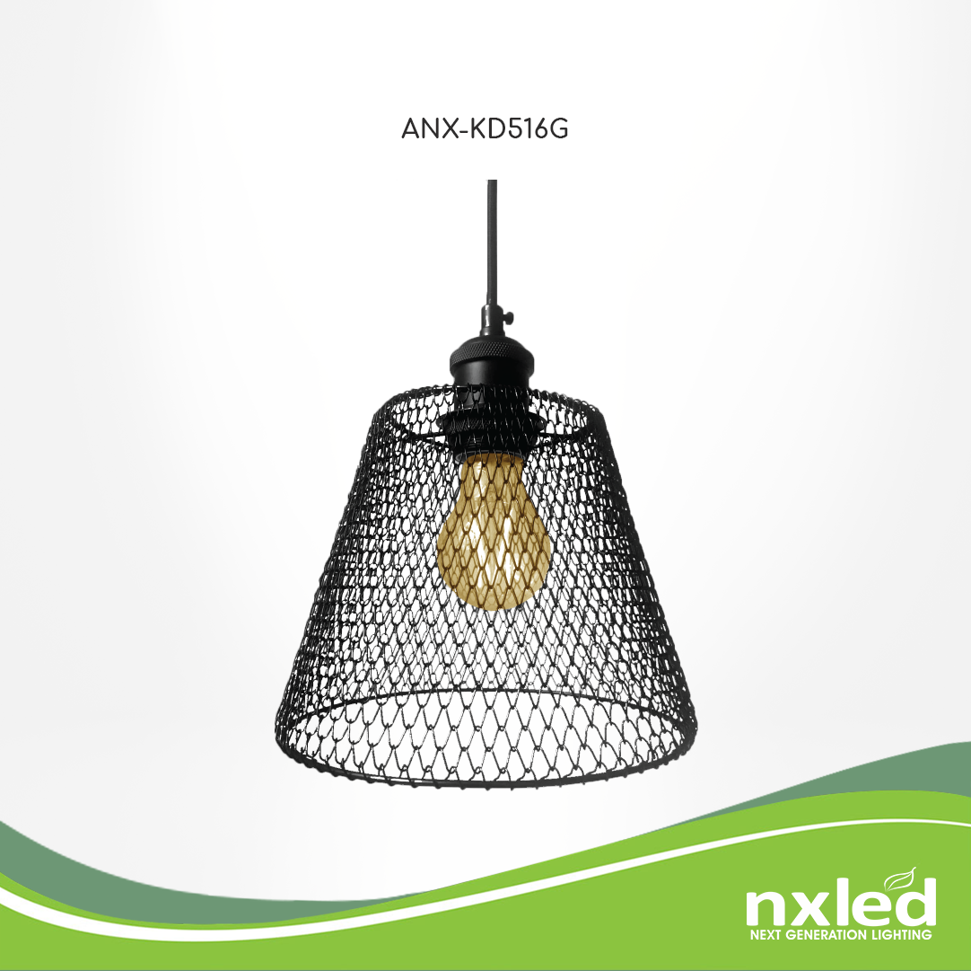 Nxled Black Reshaping Chandelier- Iron (ANX-KD516B)
