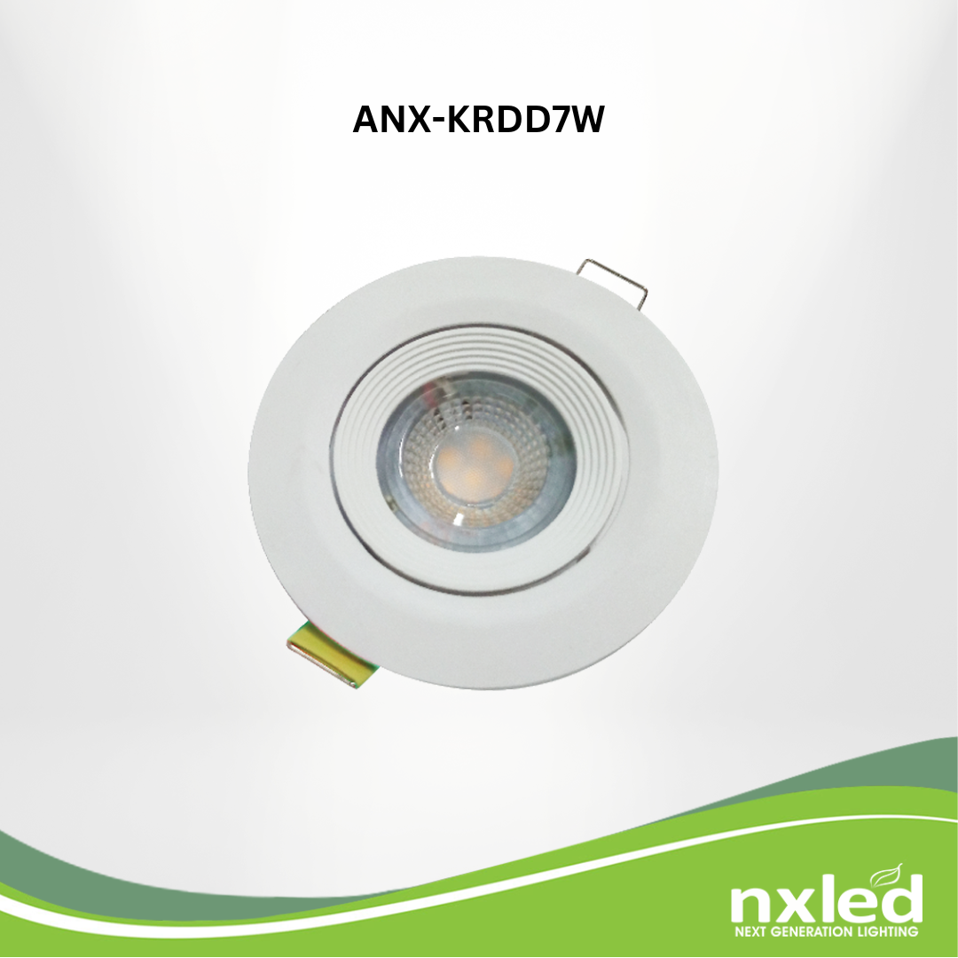 Nxled Round Directional Downlight 7W (ANX-KRDD7W)