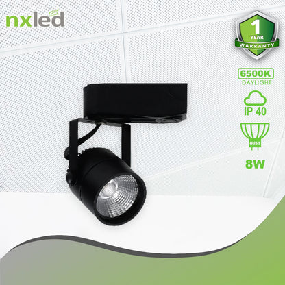 NxLed LED Tracklight - Daylight 8W (ANX-RTL8DB)