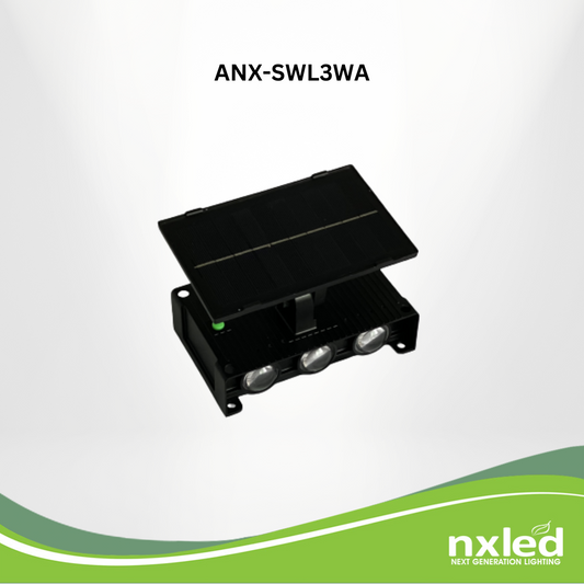 Nxled Solar Wall Light (ANX-SWL3WA)