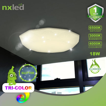 NxLed Tricolor Decorative Ceiling Lamp 14W (ANX-TCD14W)