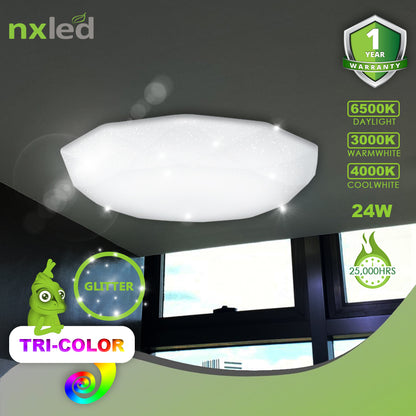 NxLed Tricolor Decorative Ceiling Lamp 14W (ANX-TCD14W)