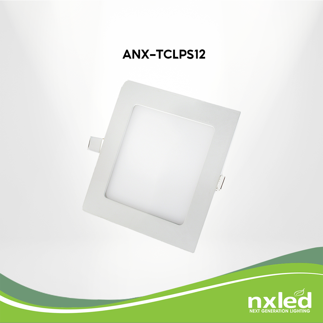 Nxled 12W Tri-Color Low Profile Downlight Square (ANX-TCLPS12)