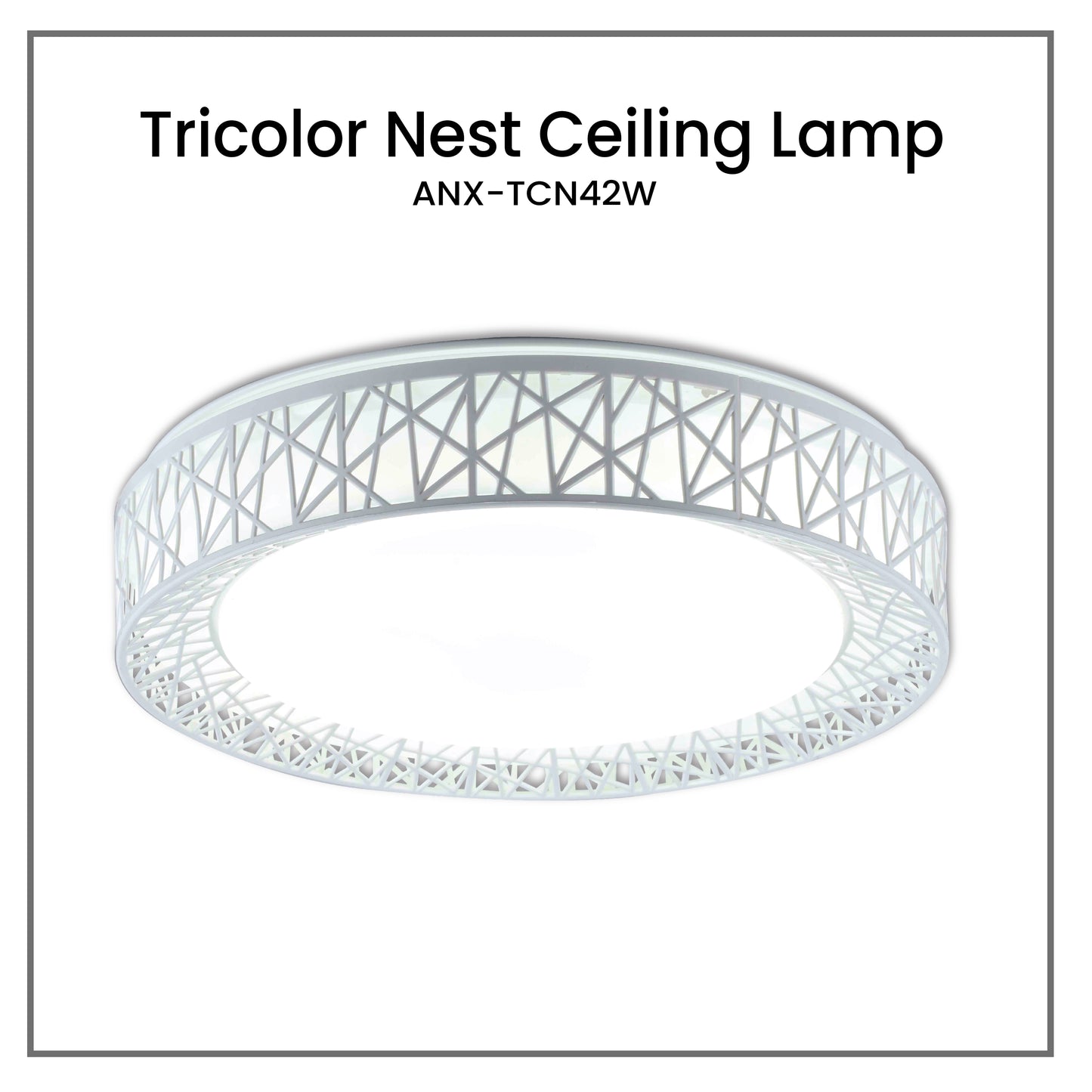 Nxled Nest Ceiling Tricolor Light (ANX-TCN42W)