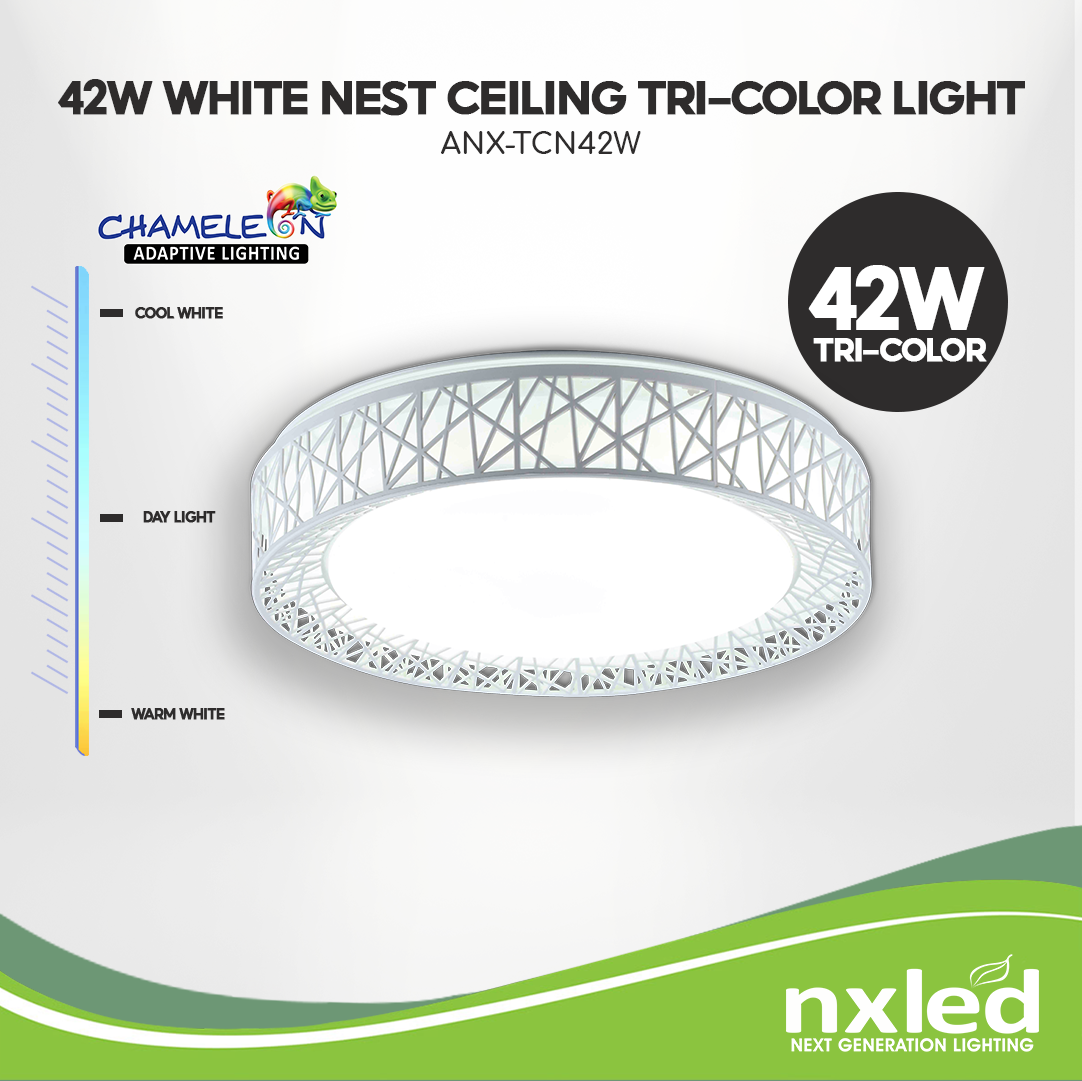 Nxled Nest Ceiling Tricolor Light (ANX-TCN42W)