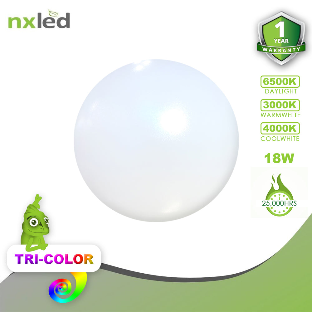 NxLedNxled LED Tri-Color Ceiling Lamp (ANX-TCR18W)
Key Features:
Nxled LED Tri-color Ceiling Lamp (ANX-TCR18W)


18W Tri-color Ceiling lamp
1620lm (DL), 1600lm (WW), 1610lm (CW)
325x95mm, 25,000HRS
220-240VAC 50/60HCeiling LampsNXLED