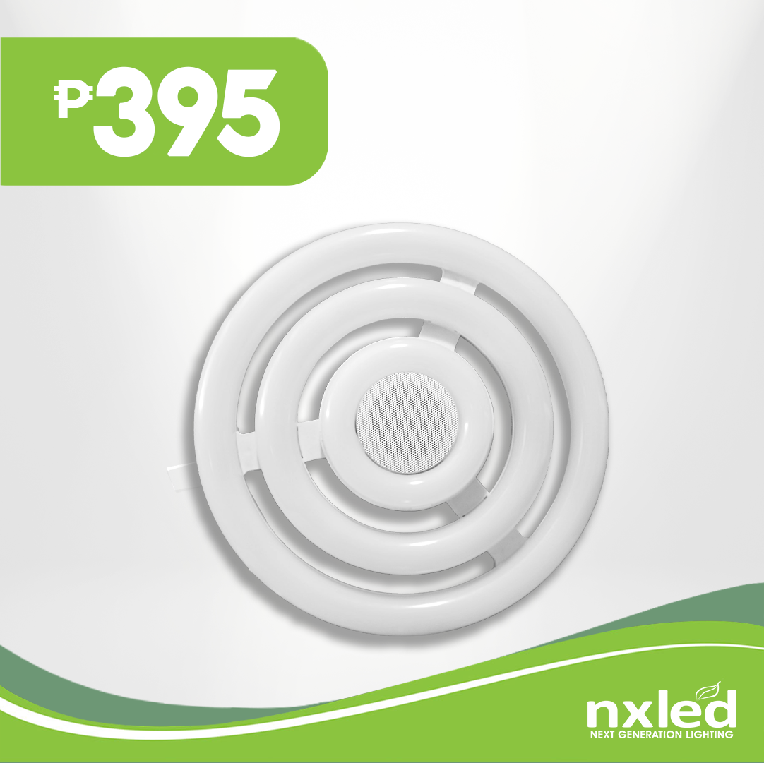 NXLED Smart Music Circular Lamp Bluetooth Speaker-Daylight (ANX-VMCL32W)